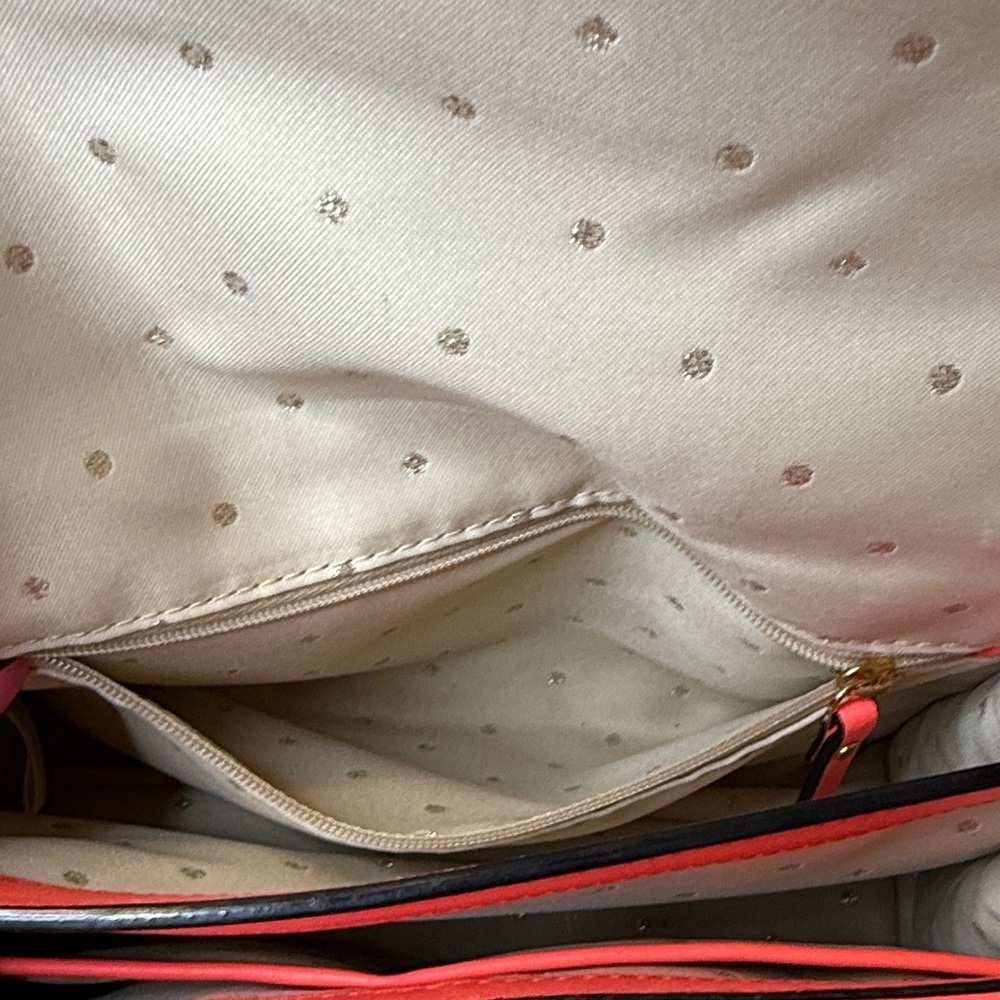 Kate Spade Surprise Coral Scarlett’s Carroll Park Shoulder Bag - Picture 14 of 15